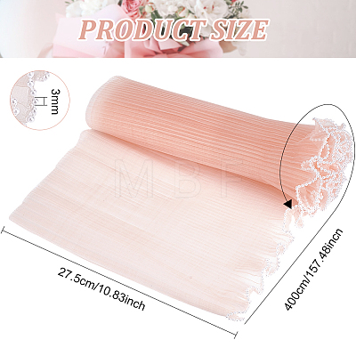 Polyester Flower Bouquet Wrapping Mesh Paper ORIB-WH0007-02A-02-1