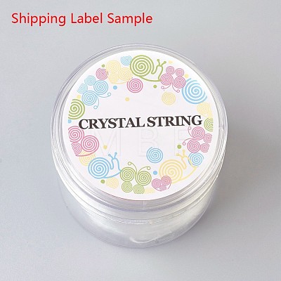 Flat Elastic Crystal String EW-F002-07-1