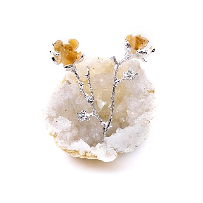 Natural Quartz Flower with Natural Agate Geode Display Decorations PW-WG671BE-04-1