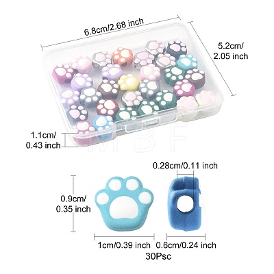 30Pcs Alloy Bead FIND-FS0004-61-1