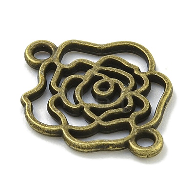 Tibetan Style Alloy Connector Charms TIBE-I026-5983AB-1