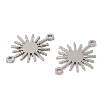 201 Stainless Steel Connector Charms STAS-A084-02P-1