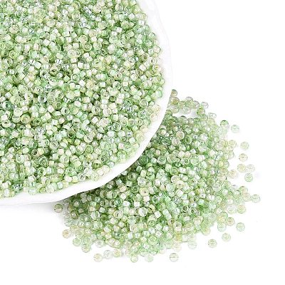 Picasso Glass Seed Beads SEED-Q041-02C-1