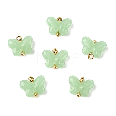 Alloy Glass Pendants GLAA-P080-01G-07-1