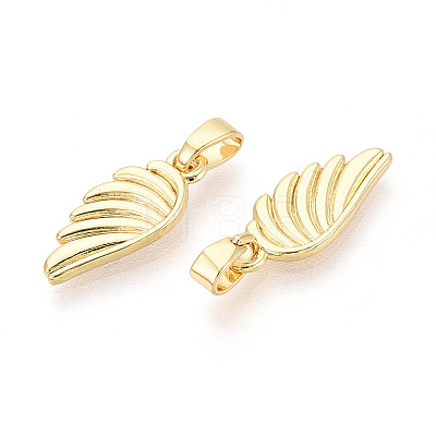 Brass Pendants KK-T073-61G-1