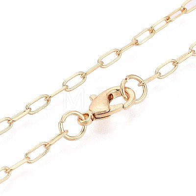 Brass Paperclip Chains MAK-S072-09B-G-1