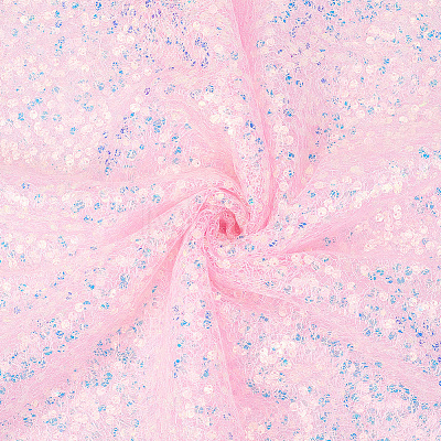 Polyester & PET Gauze Fabric DIY-WH20001-74A-1