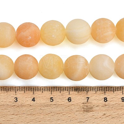 Natural Yellow Calcite Beads Strands GG-CBAA3AB-03-14mm-1