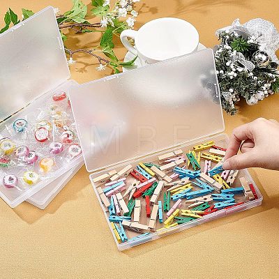 Transparent Plastic Bead Containers LS-CON-WH0073-75-1