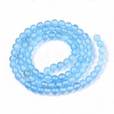 Natural Agate Beads Strands G-S359-241A-1