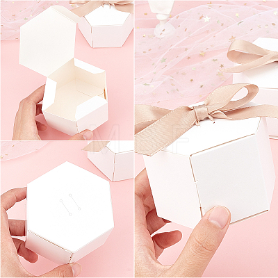 Paper Jewelry Box CON-WH0076-11A-1