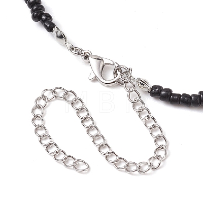 Bowknot 304 Stainless Steel Necklaces NJEW-JN04670-02-1