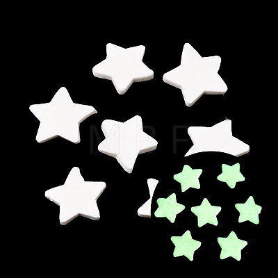 Luminous Handmade Polymer Clay Cabochons PY-CBA5A20-14B-1