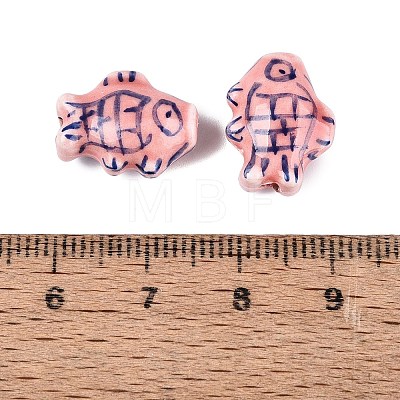 Handmade Porcelain Beads PORC-Q007-09H-1