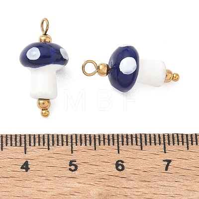 Handmade Porcelain Pendants STAS-Q119-28G-03-1
