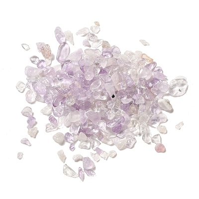 Natural Amethyst Chip Beads G-O103-10-1