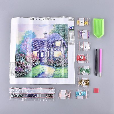 5D DIY Diamond Painting Kits For Kids DIY-R076-018-1