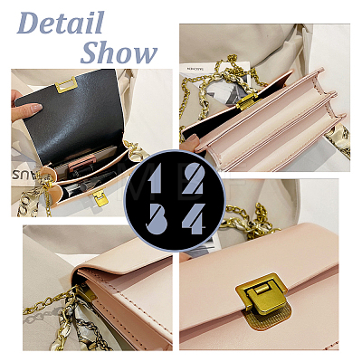 DIY Sew on PU Leather Women's Crossbody Bags Kits DIY-WH0034-34G-02-1