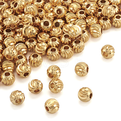 Brass Beads X1-KK-G312-01G-6mm-G-1