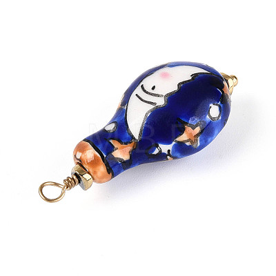 Handmade Porcelain Pendants PORC-T135-02-1