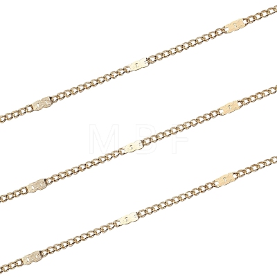 Brass Coated Iron Cable Chains CH-CJ0001-04LG-1