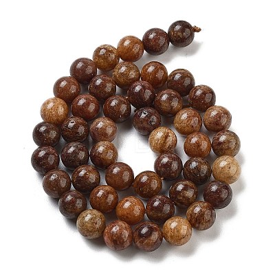 Natural Gemstone Beads Strands G-H045-A01-8MM-1