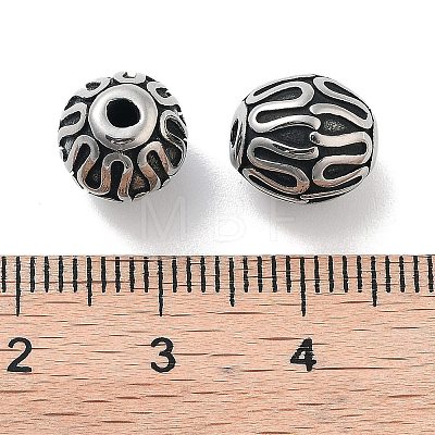 304 Stainless Steel Beads STAS-M057-37AS-1