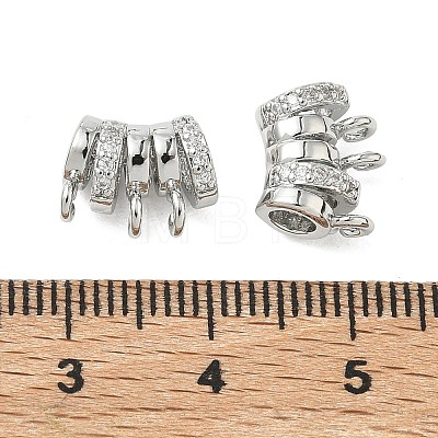 SHEGRACE Brass Micro Pave Cubic Zirconia Pendants XGRQ3D195-482P-1