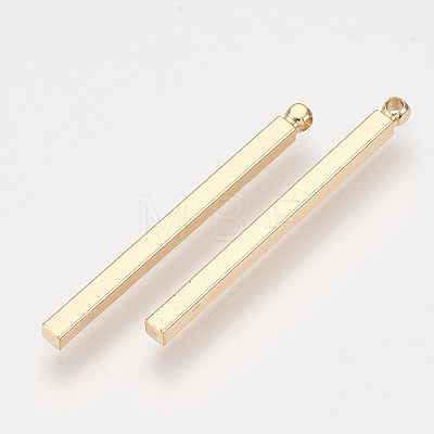 Brass Bar Pendants X-KK-S348-384C-1