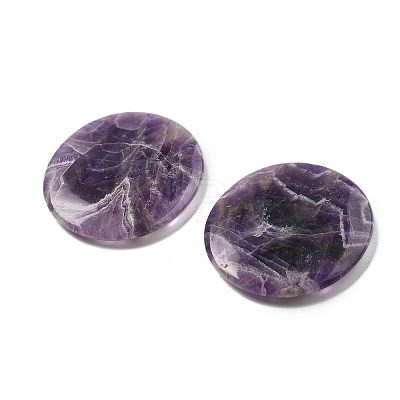 Natural Amethyst Cabochons G-A258-01E-1