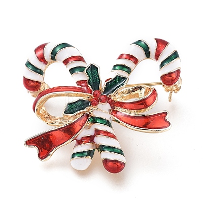 Golden Plated Alloy Brooches LS-JEWB-L011-021G-1