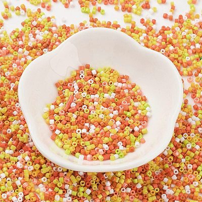 Baking Paint Glass Seed Beads X-SEED-S042-05B-44-1