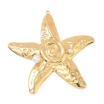 304 Stainless Steel Big Pendants X-STAS-L026-14G-1