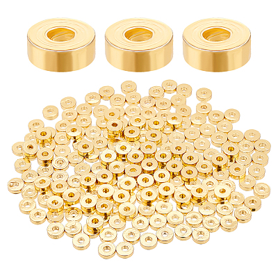 200Pcs Brass Beads KK-BC0009-62-1