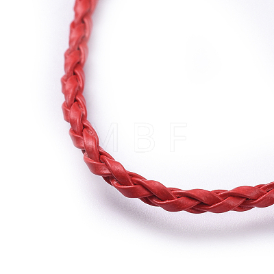 Imitation Leather Necklace Cords NCOR-R026-6-1