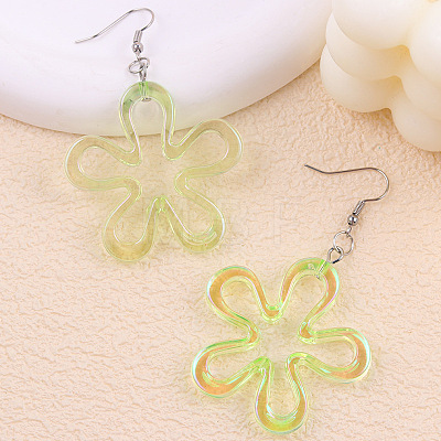 Acrylic Dangle Earrings FS-WGB547D-05-1