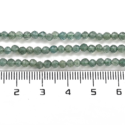 Natural Green Apatite Beads Strands G-G105-A01-02-1