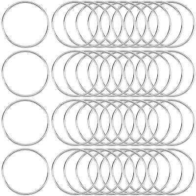Iron Open Jump Rings FIND-SP0002-63C-1
