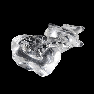 Synthetic Quartz Crystal Sculpture Display Decorations DJEW-Q001-04-1