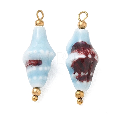 Handmade Porcelain Pendants STAS-Q119-29G-05-1