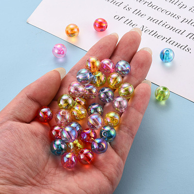 Transparent Acrylic Beads MACR-S370-B12mm-1