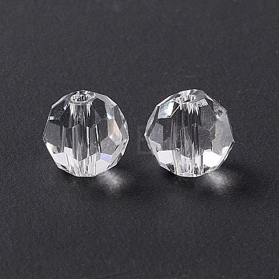 Imitation Austrian Crystal Beads SWAR-F021-7mm-011-1