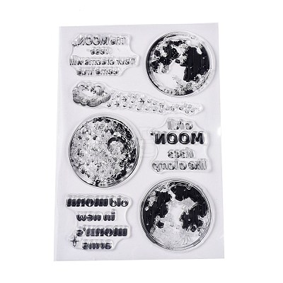 PVC Plastic Stamps DIY-XCP0001-54B-1