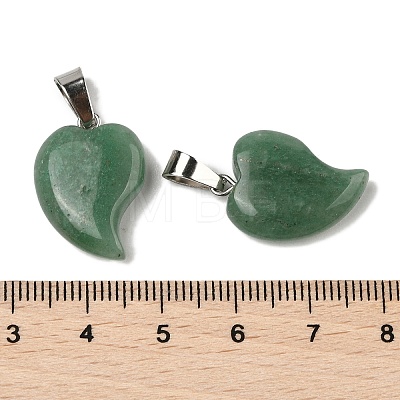 Natural Green Aventurine Pendants G-B127-11P-05-1