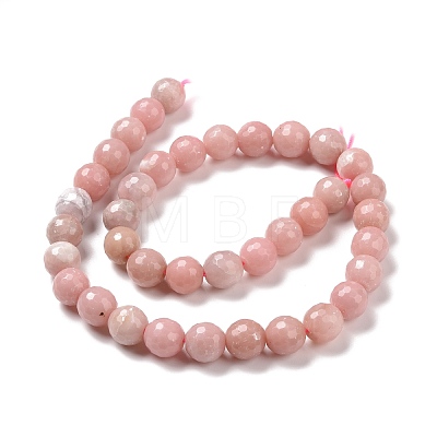 Natural Pink Opal Beads Strands G-E571-22C-1