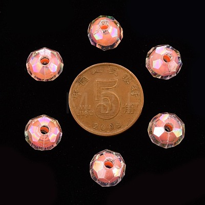 Transparent Acrylic Beads X-TACR-S152-04B-SS2109-1