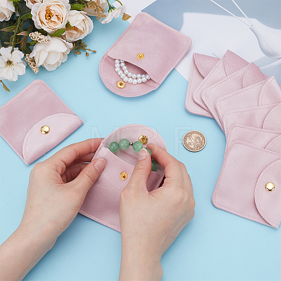 Velvet Jewelry Pouches TP-WH0012-05A-1