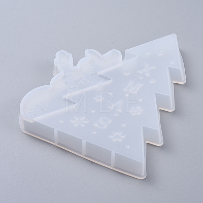 Christmas DIY Display Silicone Molds X-DIY-D049-07-1