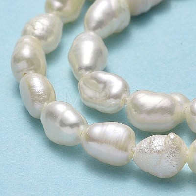 Natural Cultured Freshwater Pearl Beads Strands PEAR-A005-13C-01-1