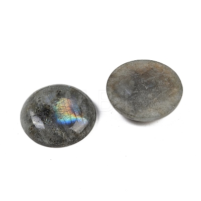 Natural Labradorite Cabochons G-H1596-FR-25mm-05-1